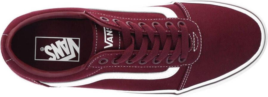 Vans Ward Canvas Heren Sneakers Port Royale White