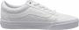 Vans Ward Checkerboard Dames Sneakers White White - Thumbnail 12