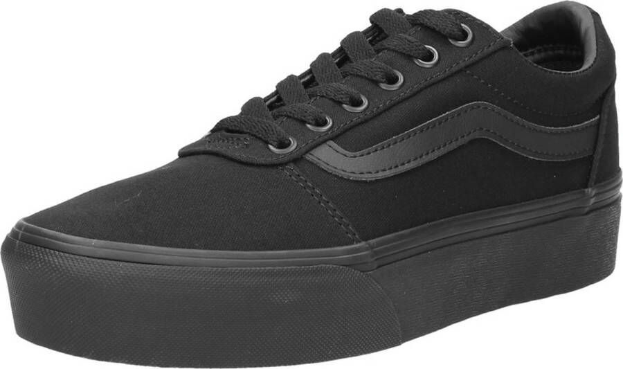 Vans Ward Platform Dames Sneakers (Canvas) Black Black