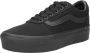 Vans Ward Platform Dames Sneakers (Canvas) Black Black - Thumbnail 11