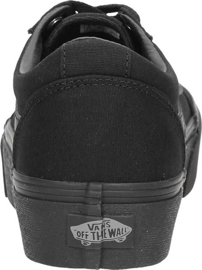 Vans Ward Platform Dames Sneakers (Canvas) Black Black