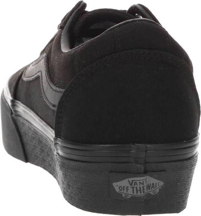 Vans Ward Platform Dames Sneakers (Canvas) Black Black