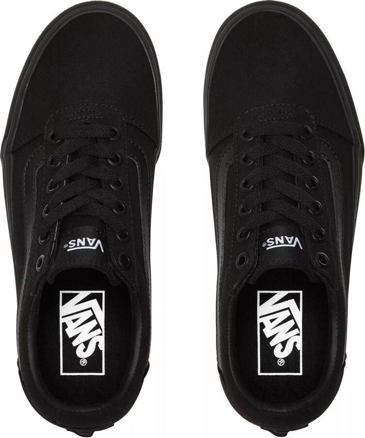 Vans Ward Platform Dames Sneakers (Canvas) Black Black