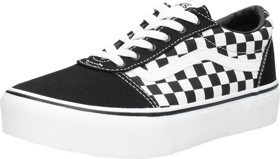 Vans MY Ward Platform Meisjes Sneakers Black White - Foto 2