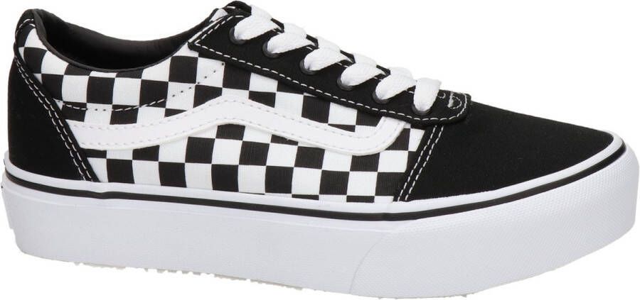 Vans MY Ward Platform Meisjes Sneakers Black White - Foto 3