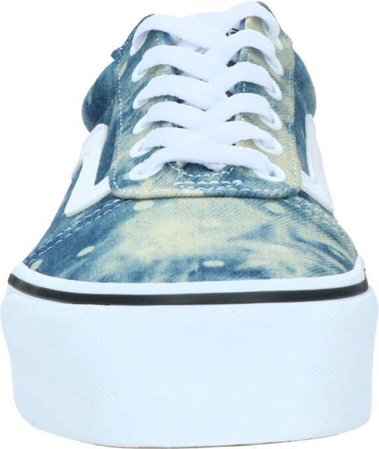 Vans Ward Platform Sneakers Laag licht blauw