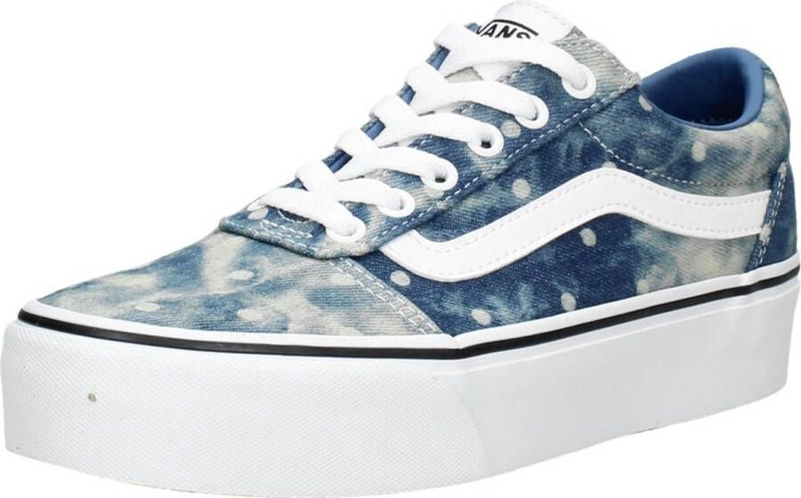 Vans Ward Platform Sneakers Laag licht blauw