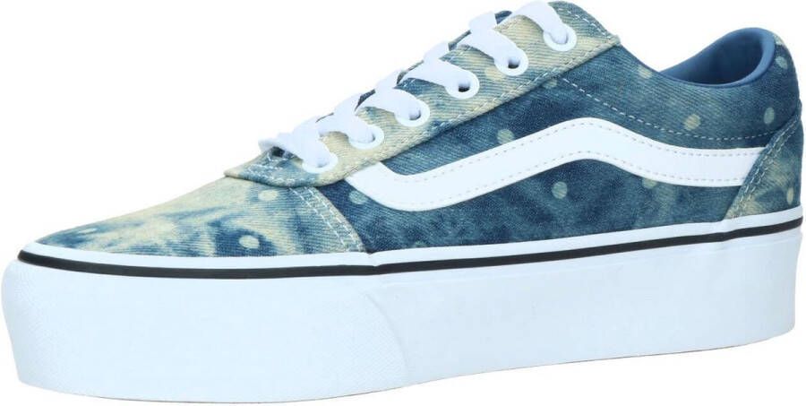 Vans Ward Platform Sneakers Laag licht blauw