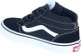 Vans Ward sneakers zwart wit Jongens Meisjes Canvas Effen 38 - Thumbnail 13