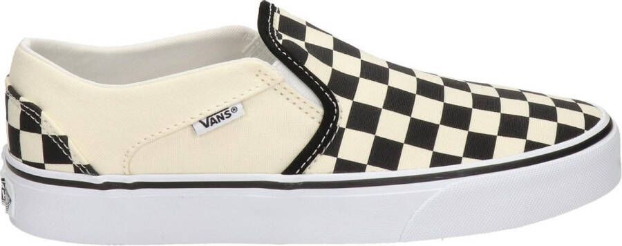 Vans WM Asher (ChckrBrd)Black White