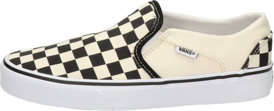 Vans WM Asher (ChckrBrd)Black White