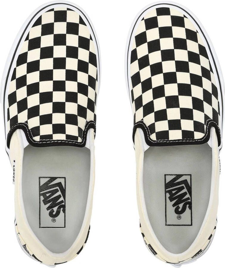 Vans WM Asher (ChckrBrd)Black White