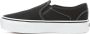 Vans Asher Platform Canvas Dames Sneakers Black - Thumbnail 8