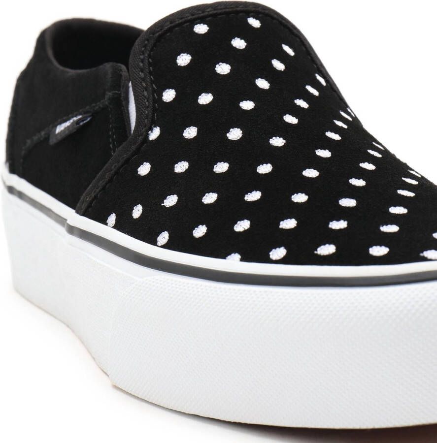 Vans WM Asher Platform Dames Sneakers Black White