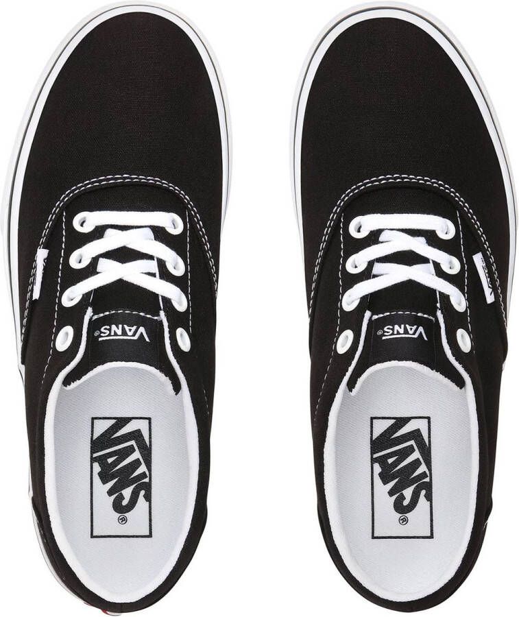 Vans Doheny Platform Canvas Dames Sneakers Black White - Foto 5