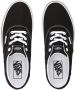 Vans Doheny Platform Canvas Dames Sneakers Black White - Thumbnail 5