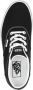 Vans Doheny Platform Canvas Dames Sneakers Black White - Thumbnail 12