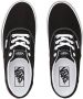 Vans Doheny Platform Canvas Dames Sneakers Black White - Thumbnail 5