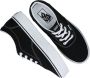 Vans Doheny Platform Canvas Dames Sneakers Black White - Thumbnail 10