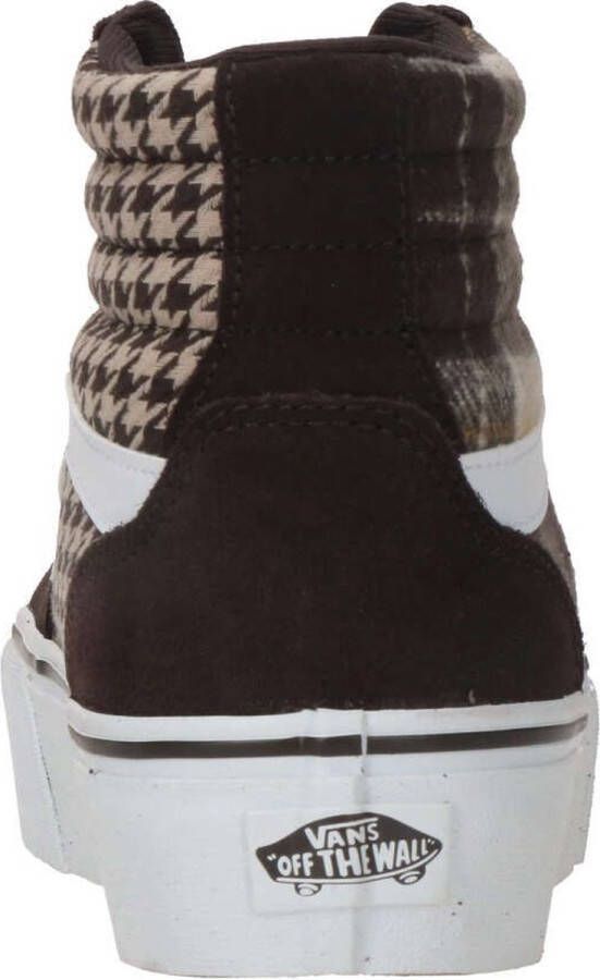 Vans WM Filmore Hi Platform Sneakers Hoog donkerbruin