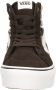 Vans WM Filmore Hi Platform Dames vrijetijds schoenen Plaid Mix Brown White - Thumbnail 12