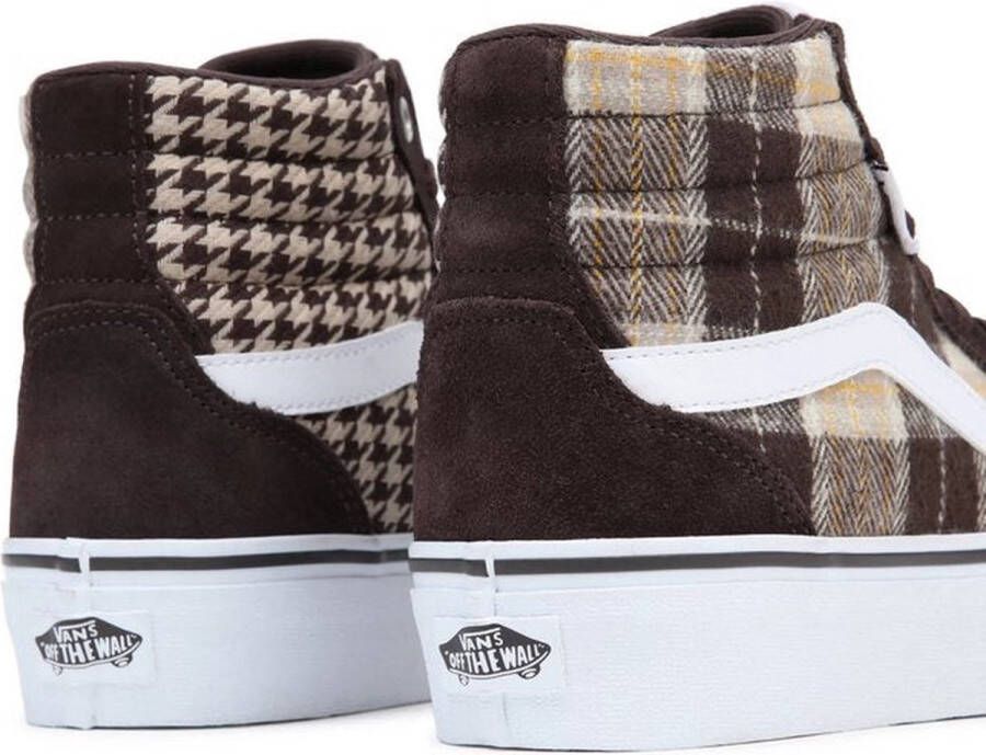 Vans WM Filmore Hi Platform Sneakers Hoog donkerbruin