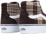 Vans WM Filmore Hi Platform Dames vrijetijds schoenen Plaid Mix Brown White - Thumbnail 13