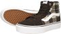 Vans WM Filmore Hi Platform Dames vrijetijds schoenen Plaid Mix Brown White - Thumbnail 6