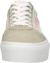 Vans Dames WM Ward Platform Color Block Beige - Thumbnail 6