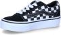 Vans Youth Ward Sneakers (Checkered) Black True White - Thumbnail 7