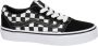 Vans Youth Ward Sneakers (Checkered) Black True White - Thumbnail 24