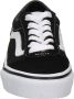 Vans Yt Ward Sneakers (Suede Canvas)Black White - Thumbnail 10