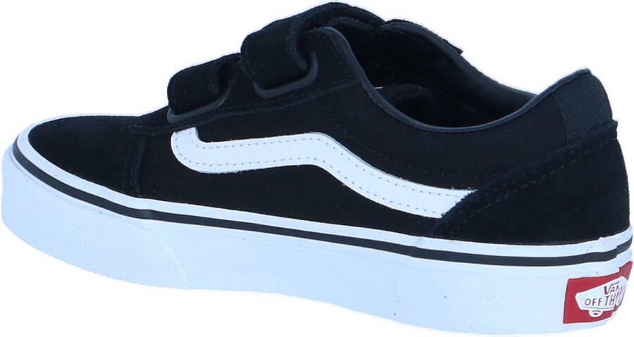 Vans Youth Ward V Suede Canvas Sneakers Black White