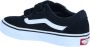 Vans Youth Ward V Suede Canvas Jongens Sneakers Black White - Thumbnail 13