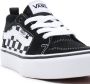 Vans Filmore Checkerboard Sneakers zwart Canvas Heren - Thumbnail 37