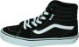Vans Filmore Hi sneakers zwart wit Jongens Meisjes Suede Effen 30.5 - Thumbnail 12