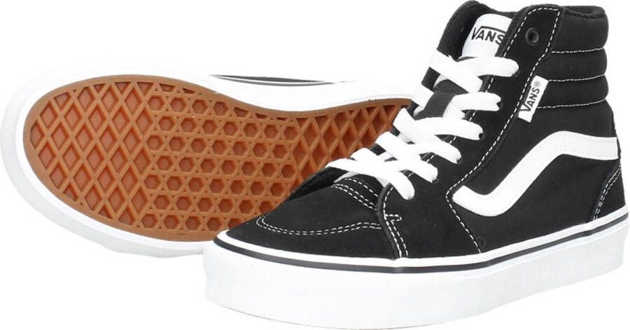 Vans Filmore Hi sneakers zwart wit Jongens Meisjes Suede Effen 30.5 - Foto 13