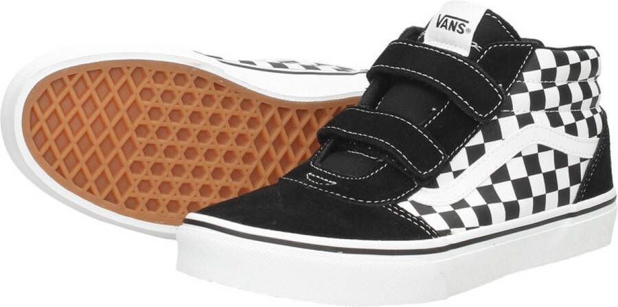 Vans YT Ward Mid V BLACK WHITE