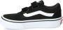 Vans Youth Ward V Suede Canvas Jongens Sneakers Black White - Thumbnail 13
