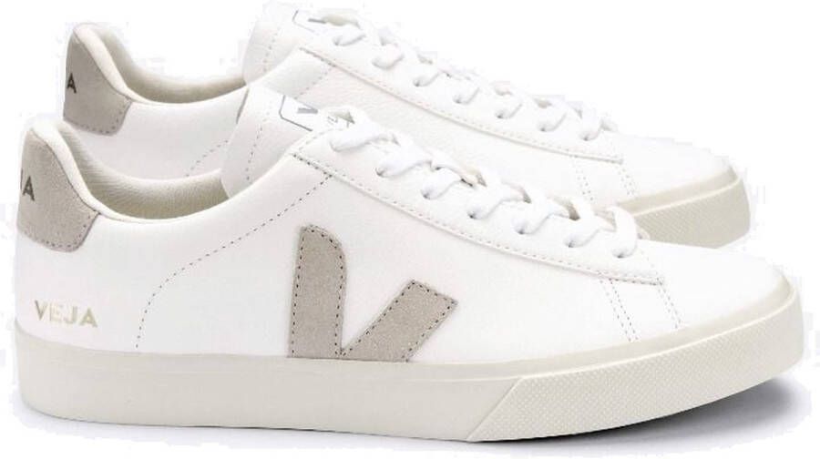 Veja Campo Sneakers Leer Dames Wit
