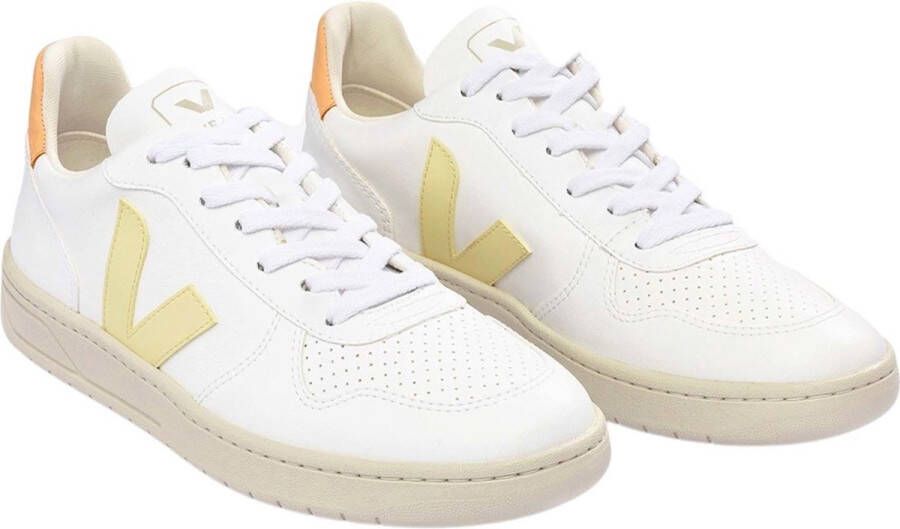 Veja Dames V-10 CWL Sneakers Wit