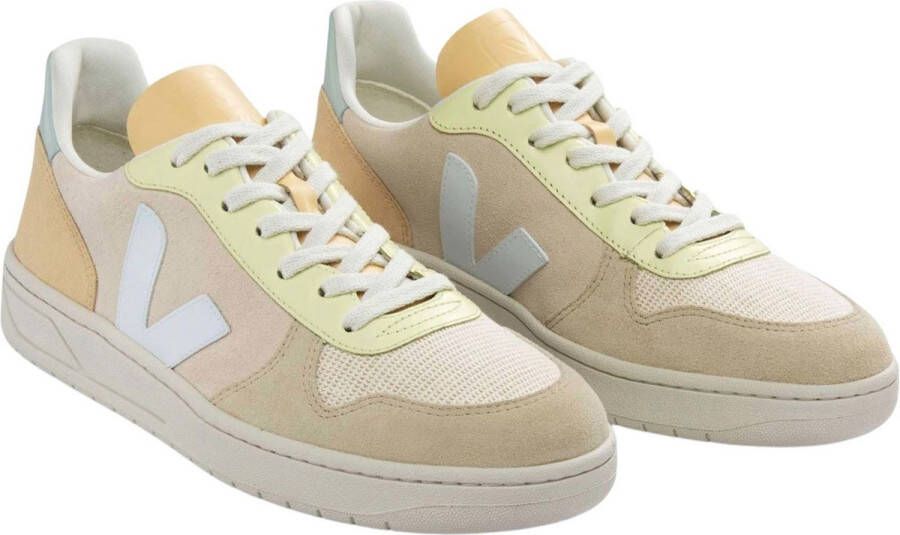 Veja Dames V-10 Sneakers Beige