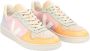 Veja Multicolor Leren Sneaker met Geperforeerde Neus Meerkleurig Dames - Thumbnail 5