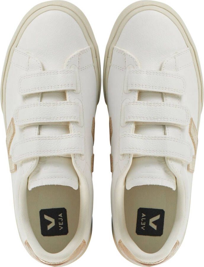 Veja Sneakers Dames Lage sneakers Damesschoenen Leer Recife Goud