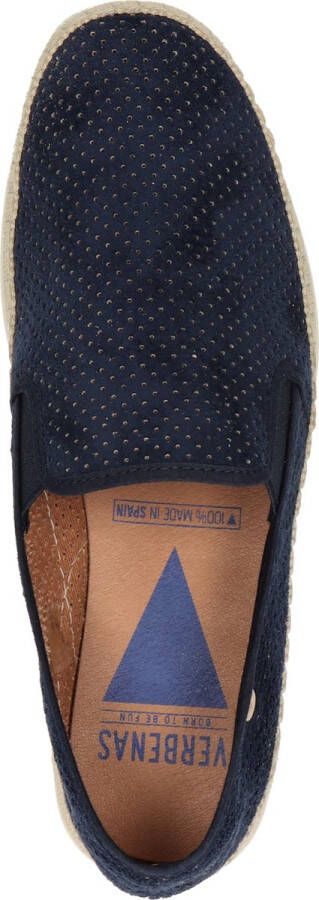 Verbenas Boris heren espadrille Blauw