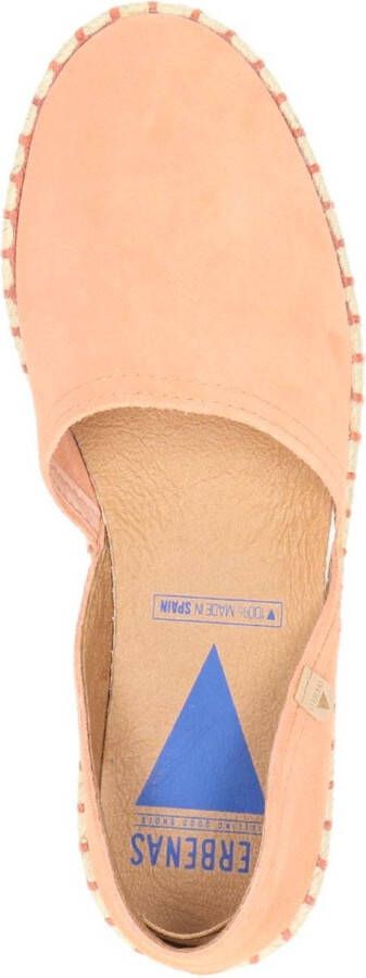 Verbenas Carmen dames espadrille Coral