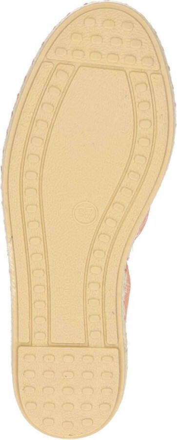 Verbenas Carmen dames espadrille Coral