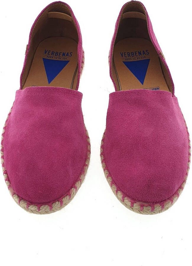 Verbenas Carmen dames espadrille Fuchsia