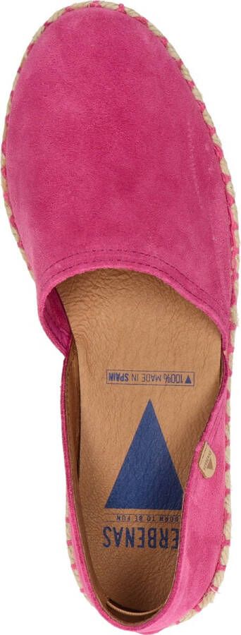 Verbenas Carmen dames espadrille Fuchsia