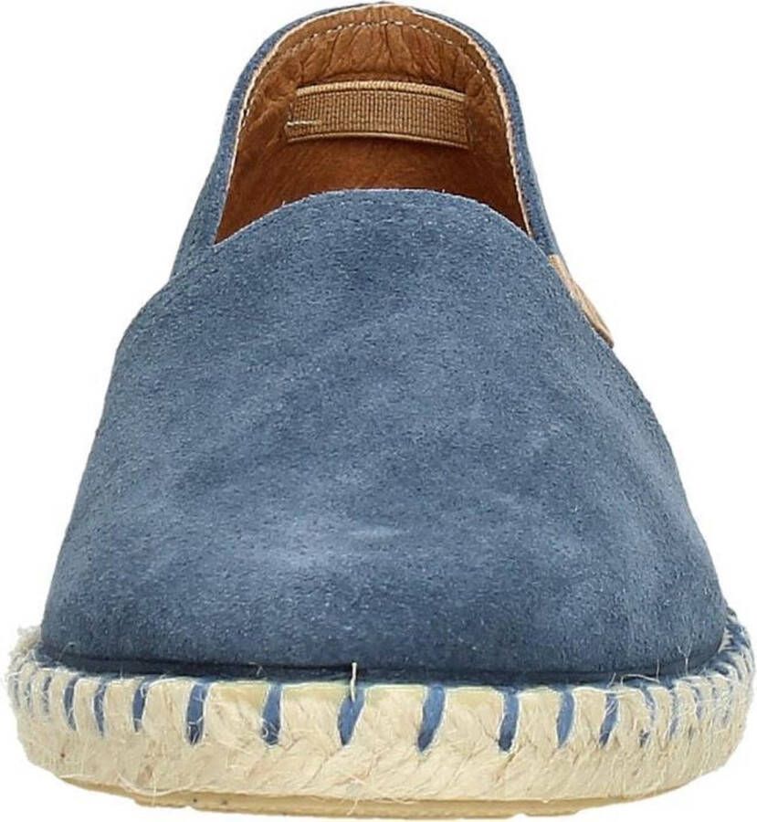 Verbenas Carmen dames espadrille Licht blauw